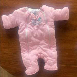Baby Merlin’s Magic Sleep Suit Pink